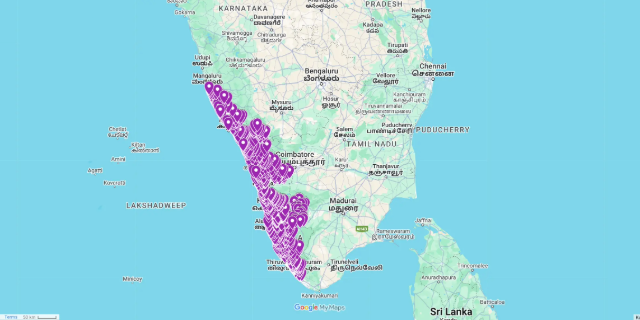 Kerala MVD AI Camera Map Placeholder